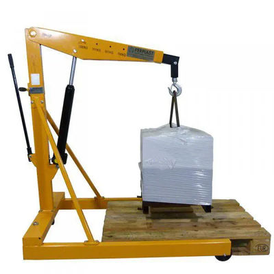 Einzelne Hochleistungspumpe hydraulischer 1 Ton Foldable Shop Crane